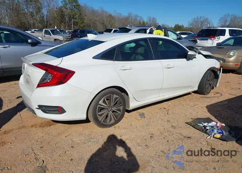 2017 Honda Civic Ex-L из США, поврежденный, VIN 2HGFC1F71HH647866